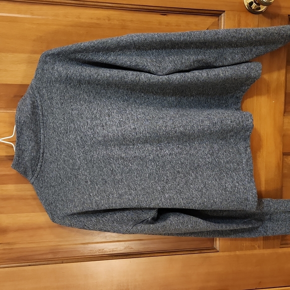 Calvin Klein Half Zip Crop Sweatshirt with drawstring waist, Logo on sleeve XL - Picture 7 of 9